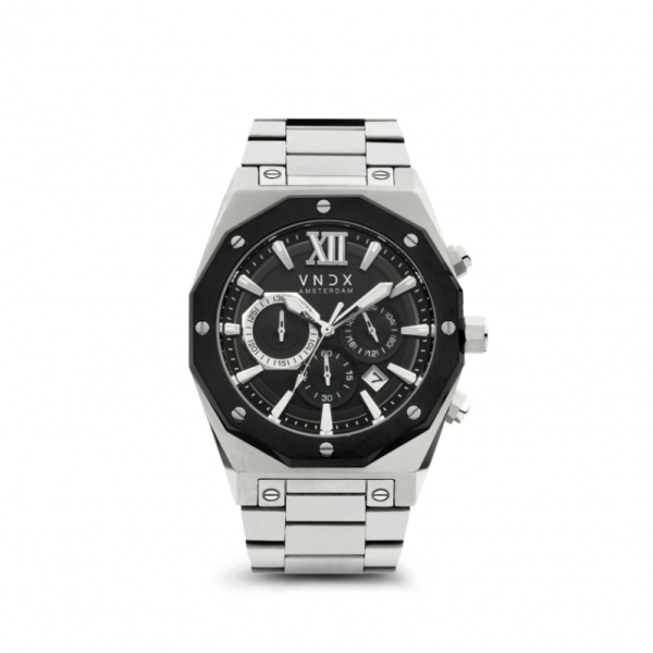 VNDX | Wise man Staal Zilver Zwart